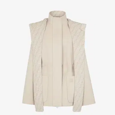 Fendi Parka-style blouson with detachable hood and adjustable | Thumbnail 4