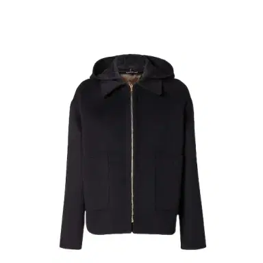Fendi Short blouson with shirt collar and detachable hood | Thumbnail 1