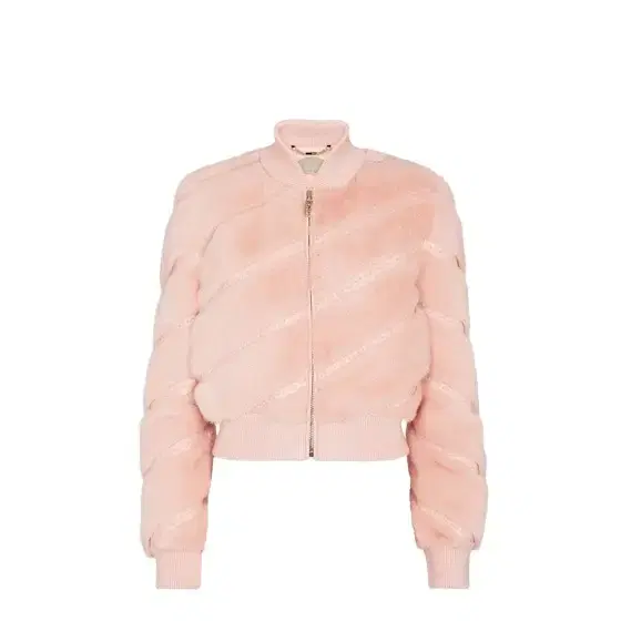 Fendi Long-sleeved cropped bomber jacket
