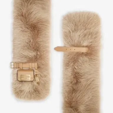 Fendi Maxi stole with multifunctional leather belt | Thumbnail 2 Fendi Maxi stole with multifunctional leather belt | Thumbnail 2