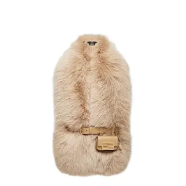 Fendi Maxi stole with multifunctional leather belt | Thumbnail 1 Fendi Maxi stole with multifunctional leather belt | Thumbnail 1