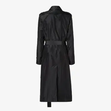 Fendi Long trench coat with shirt collar and long sleeves | Thumbnail 2