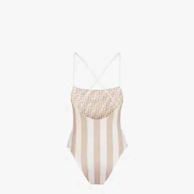 Fendi Reversible one-piece swimsuit with a straight neckline | Thumbnail 2 Fendi Reversible one-piece swimsuit with a straight neckline | Thumbnail 2