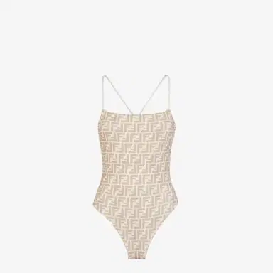 Fendi Reversible one-piece swimsuit with a straight neckline | Thumbnail 4 Fendi Reversible one-piece swimsuit with a straight neckline | Thumbnail 4