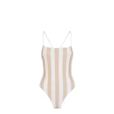 Fendi Reversible one-piece swimsuit with a straight neckline | Thumbnail 1 Fendi Reversible one-piece swimsuit with a straight neckline | Thumbnail 1