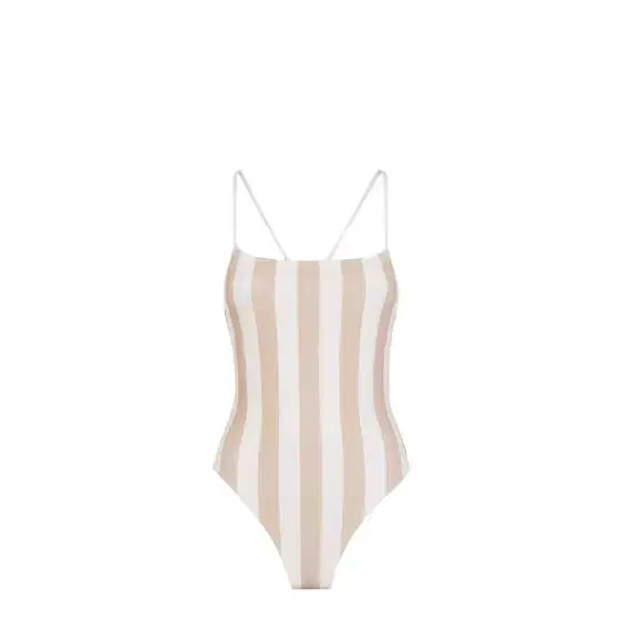 Fendi Reversible one-piece swimsuit with a straight neckline