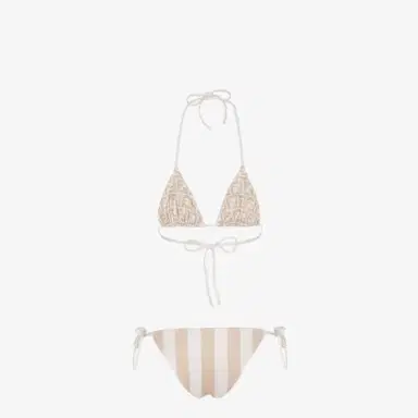 Fendi Two-piece reversible swimsuit with triangle bra and briefs | Thumbnail 2 Fendi Two-piece reversible swimsuit with triangle bra and briefs | Thumbnail 2