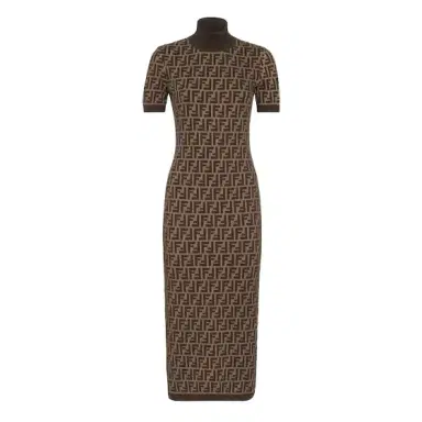 Fendi Fitted midi dress | Thumbnail 1