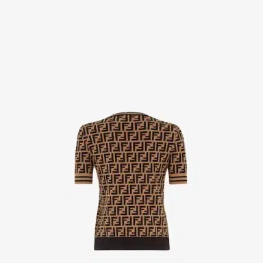 Fendi Short-sleeved close-fitting jumper | Thumbnail 2 Fendi Short-sleeved close-fitting jumper | Thumbnail 2