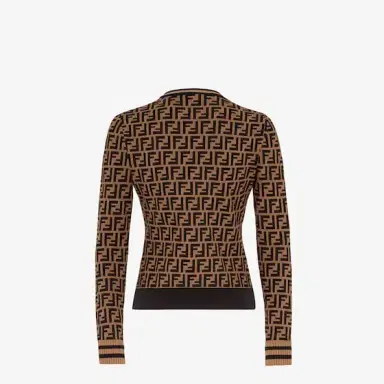 Fendi Long-sleeved fitted knit top | Thumbnail 2 Fendi Long-sleeved fitted knit top | Thumbnail 2
