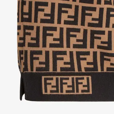 Fendi Long-sleeved fitted knit top | Thumbnail 3 Fendi Long-sleeved fitted knit top | Thumbnail 3