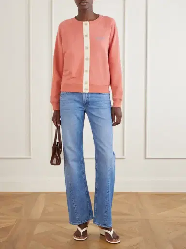 Mother The Boxy Cotton Cardigan | Thumbnail 2 Mother The Boxy Cotton Cardigan | Thumbnail 2