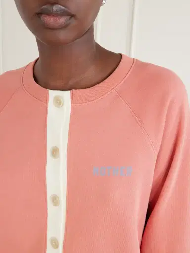 Mother The Boxy Cotton Cardigan | Thumbnail 4 Mother The Boxy Cotton Cardigan | Thumbnail 4
