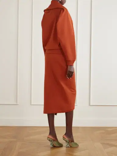 Dries Van Noten Draped Cotton-jersey Sweatshirt | Thumbnail 3