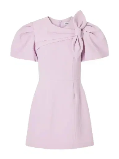 Rebecca Vallance Yolanda Bow-detail Crepe Mini Dress | Thumbnail 1 Rebecca Vallance Yolanda Bow-detail Crepe Mini Dress | Thumbnail 1