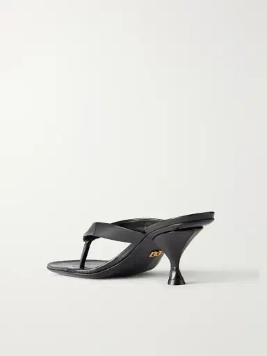 Dolce & Gabbana Logo-detailed Patent-leather Thong Sandals | Thumbnail 3 Dolce & Gabbana Logo-detailed Patent-leather Thong Sandals | Thumbnail 3
