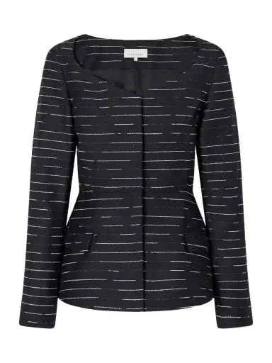 LIBEROWE Charlotte Striped Wool-gabardine Blouse | Thumbnail 1 LIBEROWE Charlotte Striped Wool-gabardine Blouse | Thumbnail 1