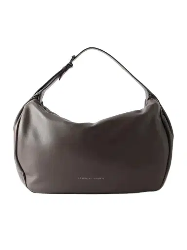 Brunello Cucinelli Leather Shoulder Bag | Thumbnail 1