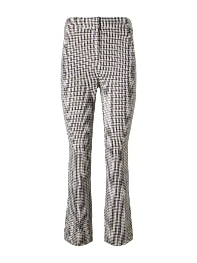 Arte Prince Of Wales Flared Pants