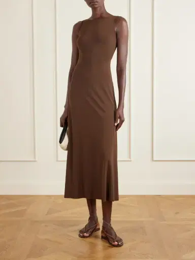 Eres Sculpture Backless Jersey Maxi Dress | Thumbnail 2 Eres Sculpture Backless Jersey Maxi Dress | Thumbnail 2