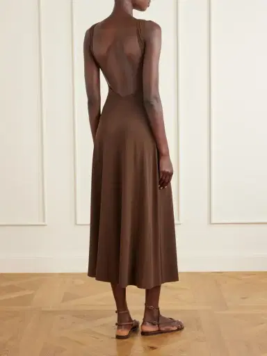 Eres Sculpture Backless Jersey Maxi Dress | Thumbnail 3 Eres Sculpture Backless Jersey Maxi Dress | Thumbnail 3