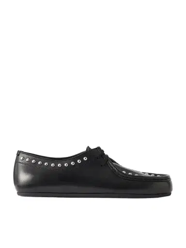 Jil Sander Hood Studded Leather Loafers | Thumbnail 1