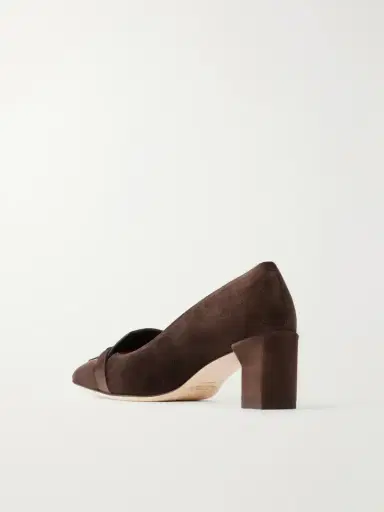 Tod's 50 Suede Pumps | Thumbnail 3 Tod's 50 Suede Pumps | Thumbnail 3