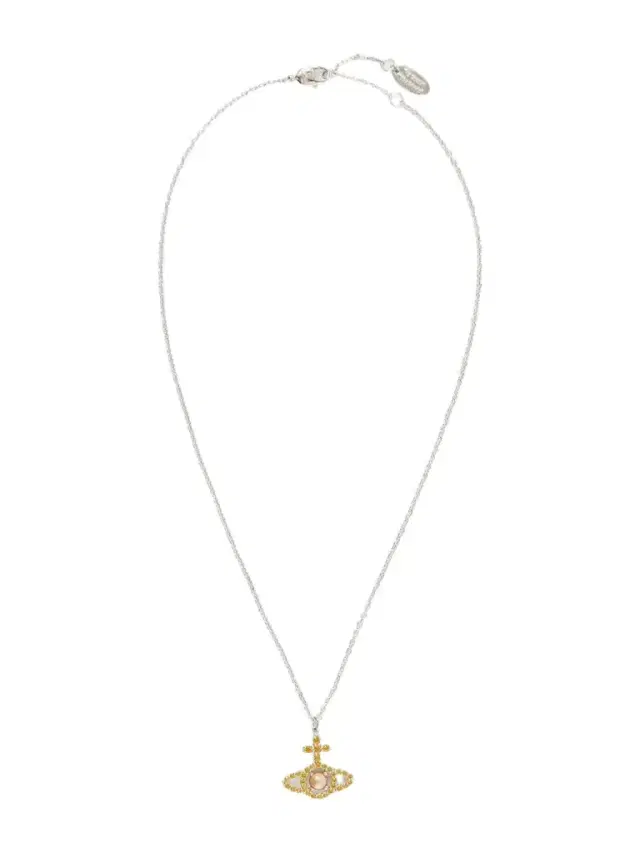 Vivienne Westwood Olympia Platinum, Crystal And Pearl Necklace