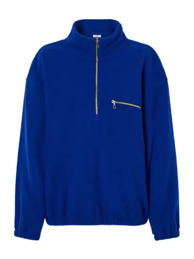 RIER Polar Wool-fleece Half-zip Sweatshirt