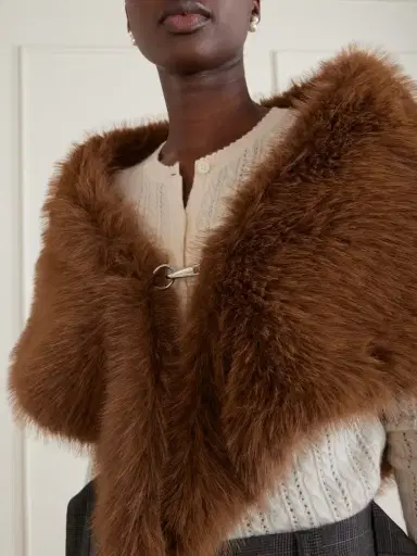 Simone Rocha Plush Scarf | Thumbnail 4 Simone Rocha Plush Scarf | Thumbnail 4