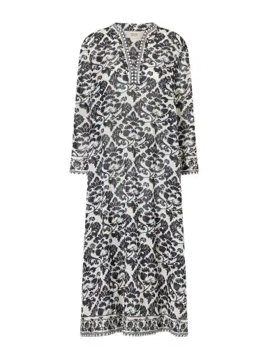 Emporio Sirenuse Giada Printed Cotton Midi Dress | Thumbnail 1