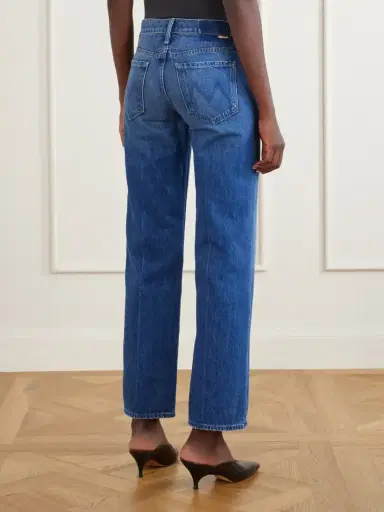Mother The Mid Rise Rambler Skimp Straight-leg Jeans | Thumbnail 3 Mother The Mid Rise Rambler Skimp Straight-leg Jeans | Thumbnail 3