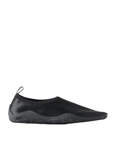 Jil Sander Elbe Rubber-trimmed Satin Flats | Thumbnail 1 Jil Sander Elbe Rubber-trimmed Satin Flats | Thumbnail 1