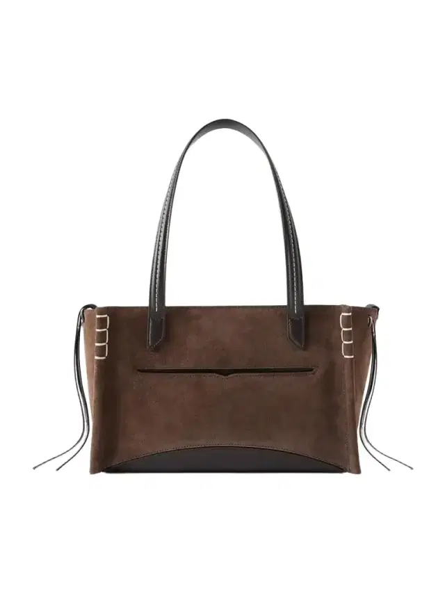 JW Anderson Loafer Leather-trimmed Suede Tote