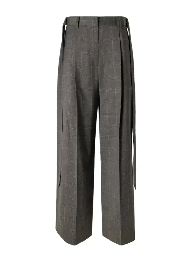 Simone Rocha Checked Wool-blend Wide-leg Pants