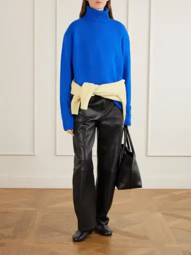 The Frankie Shop Gala Wool And Cashmere-blend Turtleneck Sweater | Thumbnail 2