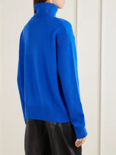 The Frankie Shop Gala Wool And Cashmere-blend Turtleneck Sweater | Thumbnail 4