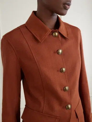 Veronica Beard Laramie Dickey Sequin And Bead-embellished Twill Jacket | Thumbnail 5 Veronica Beard Laramie Dickey Sequin And Bead-embellished Twill Jacket | Thumbnail 5