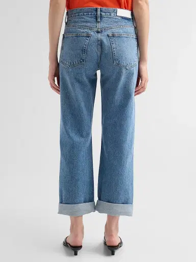 RE/DONE Women's Beau Cuffed Boyfriend Jeans | Thumbnail 3 RE/DONE Women's Beau Cuffed Boyfriend Jeans | Thumbnail 3