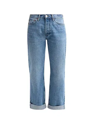 RE/DONE Women's Beau Cuffed Boyfriend Jeans | Thumbnail 1 RE/DONE Women's Beau Cuffed Boyfriend Jeans | Thumbnail 1
