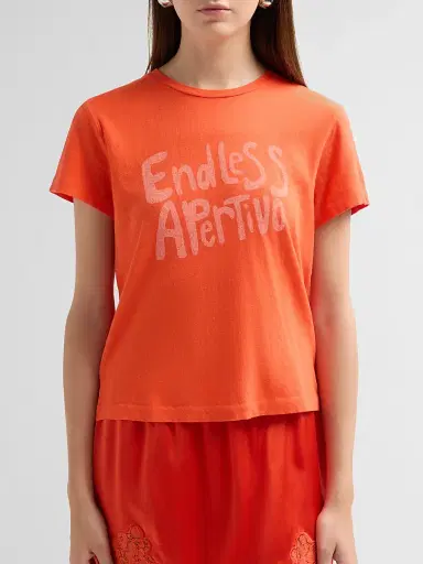 RE/DONE Women's Endless Apertivo Classic T-Shirt | Thumbnail 5