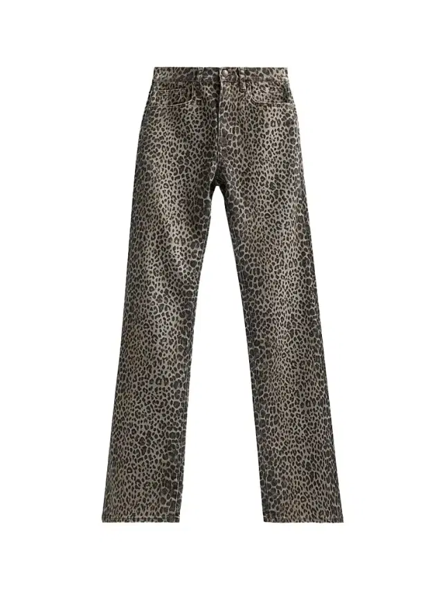 R13 Women's Jane Cheetah Print Slim Jeans - Classic Cheetah Brown