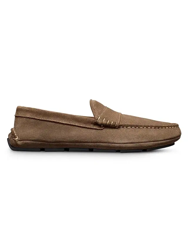 Allen Edmonds Men's Apex Leather Loafers - Tobacco