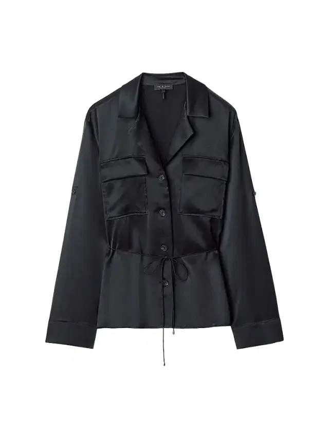 rag & bone Women's Sonny Silk Blouse - Black