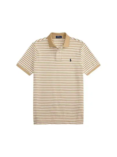 Polo Ralph Lauren Men's Striped Cotton Polo Shirt | Thumbnail 1 Polo Ralph Lauren Men's Striped Cotton Polo Shirt | Thumbnail 1