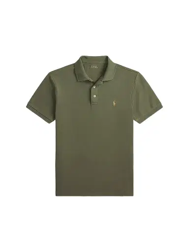 Polo Ralph Lauren Men's Classic-Fit Stretch-Cotton Polo Shirt - Cruise Olive | Thumbnail 1