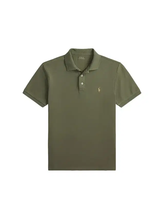 Polo Ralph Lauren Men's Classic-Fit Stretch-Cotton Polo Shirt - Cruise Olive