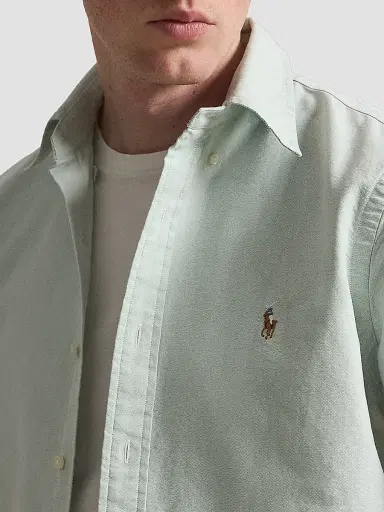 Polo Ralph Lauren Men's Short-Sleeve Oxford Shirt | Thumbnail 5