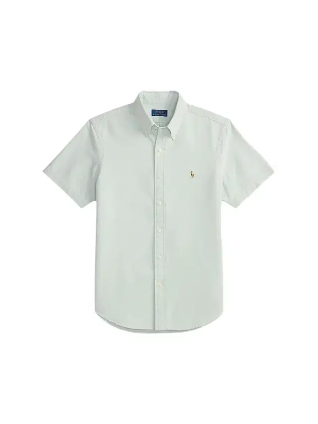 Polo Ralph Lauren Men's Short-Sleeve Oxford Shirt - Faded Mint