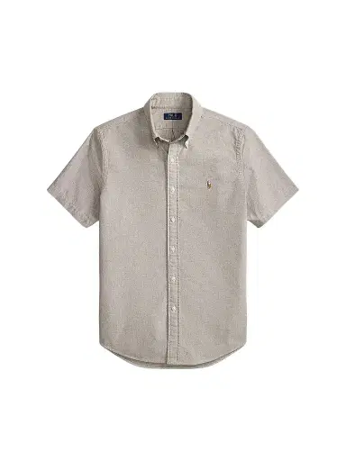 Polo Ralph Lauren Men's Short-Sleeve Oxford Shirt - Nutmeg Brown - Size XXL | Thumbnail 1 Polo Ralph Lauren Men's Short-Sleeve Oxford Shirt - Nutmeg Brown - Size XXL | Thumbnail 1